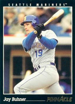 #68 Jay Buhner - Seattle Mariners - 1993 Pinnacle Baseball