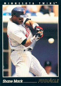 #78 Shane Mack - Minnesota Twins - 1993 Pinnacle Baseball