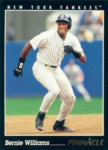 #7 Bernie Williams - New York Yankees - 1993 Pinnacle Baseball