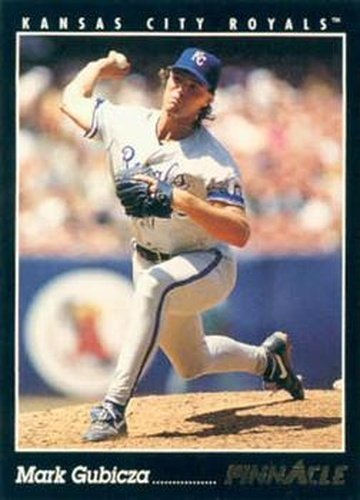 #81 Mark Gubicza - Kansas City Royals - 1993 Pinnacle Baseball