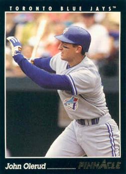 #86 John Olerud - Toronto Blue Jays - 1993 Pinnacle Baseball