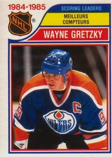 #259 Wayne Gretzky - Edmonton Oilers - 1985-86 O-Pee-Chee Hockey