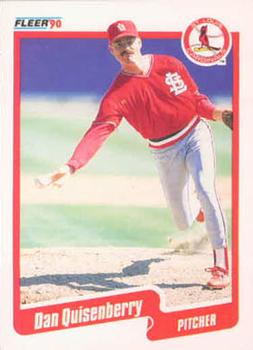 #259 Dan Quisenberry - St. Louis Cardinals - 1990 Fleer USA Baseball