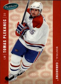 #259 Tomas Plekanec - Montreal Canadiens - 2005-06 Parkhurst Hockey