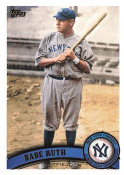 #259 Babe Ruth - New York Yankees - 2021 Topps Archives Baseball