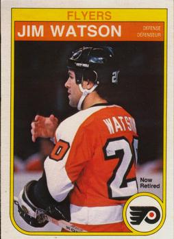 #259 Jim Watson - Philadelphia Flyers - 1982-83 O-Pee-Chee Hockey