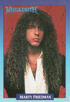 #259 Marty Friedman - 1991 Brockum Rock Cards