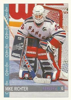 #259 Mike Richter - New York Rangers - 1992-93 O-Pee-Chee Hockey