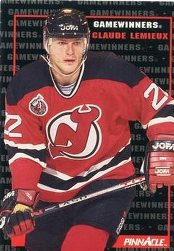 #259 Claude Lemieux - New Jersey Devils - 1992-93 Pinnacle Canadian Hockey