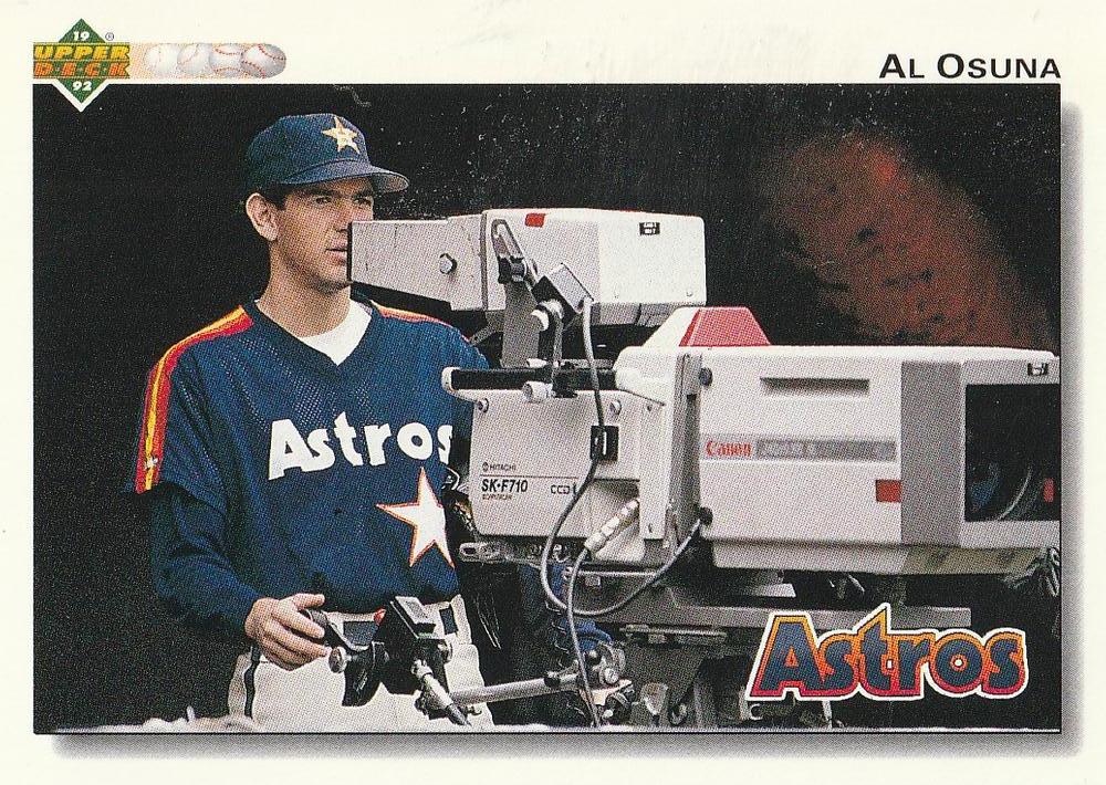 #259 Al Osuna - Houston Astros - 1992 Upper Deck Baseball
