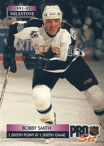 #259 Bobby Smith - Minnesota North Stars - 1992-93 Pro Set Hockey