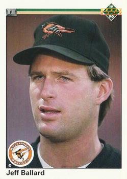 #259 Jeff Ballard - Baltimore Orioles - 1990 Upper Deck Baseball