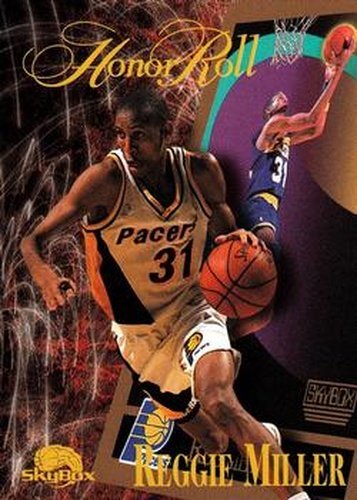 #259 Reggie Miller - Indiana Pacers - 1995-96 SkyBox Premium Basketball