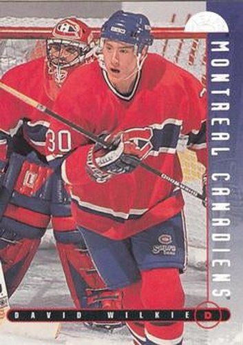 #259 David Wilkie - Montreal Canadiens - 1995-96 Leaf Hockey