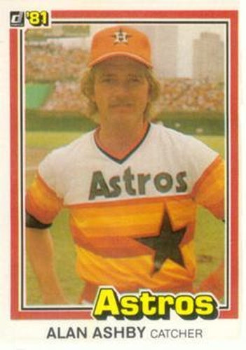 #259 Alan Ashby - Houston Astros - 1981 Donruss Baseball