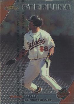 #259 Albert Belle - Baltimore Orioles - 1999 Finest Baseball