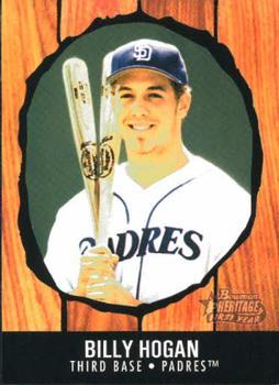 #259 Billy Hogan - San Diego Padres - 2003 Bowman Heritage Baseball