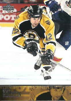 #259 Brian Rolston - Boston Bruins - 2003-04 Upper Deck Hockey