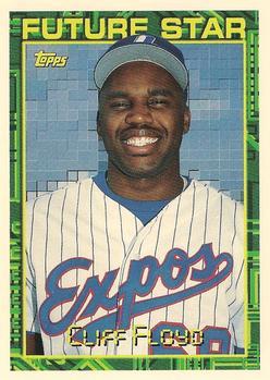 #259 Cliff Floyd - Montreal Expos - 1994 Topps Baseball