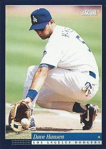 #259 Dave Hansen - Los Angeles Dodgers -1994 Score Baseball