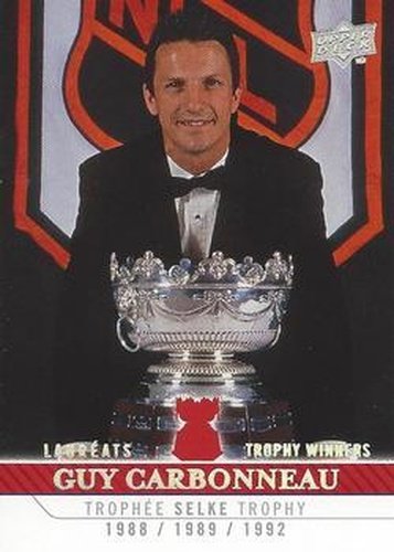 #259 Guy Carbonneau - Montreal Canadiens - 2008-09 Upper Deck Montreal Canadiens Centennial Hockey