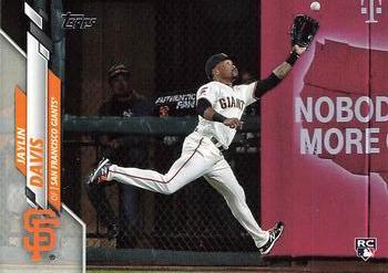 #259 Jaylin Davis - San Francisco Giants - 2020 Topps Baseball