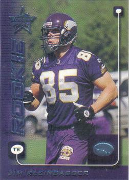 #259 Jim Kleinsasser - Minnesota Vikings - 1999 Leaf Rookies & Stars Football