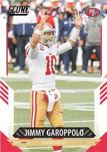 #259 Jimmy Garoppolo - San Francisco 49ers - 2021 Score Football