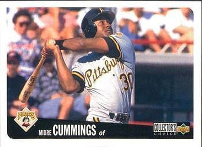#259 Midre Cummings - Pittsburgh Pirates - 1996 Collector's Choice Baseball