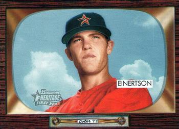 #259 Mitch Einertson - Houston Astros - 2004 Bowman Heritage Baseball
