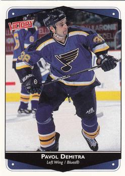 #259 Pavol Demitra - St. Louis Blues - 1999-00 Upper Deck Victory Hockey