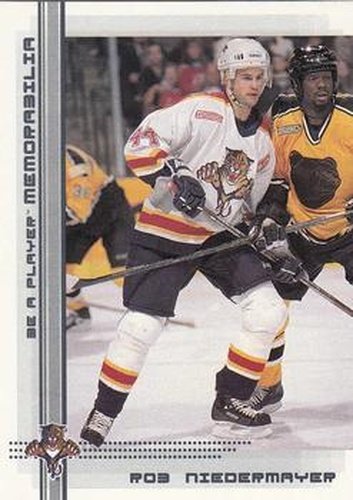 #259 Rob Niedermayer - Florida Panthers - 2000-01 Be a Player Memorabilia Hockey