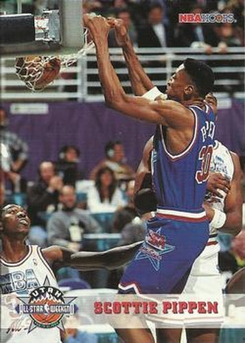#259 Scottie Pippen - Chicago Bulls - 1993-94 Hoops Basketball