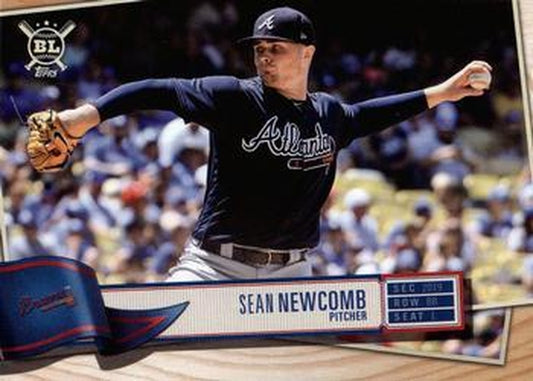 #259 Sean Newcomb - Atlanta Braves - 2019 Topps Big League Baseball
