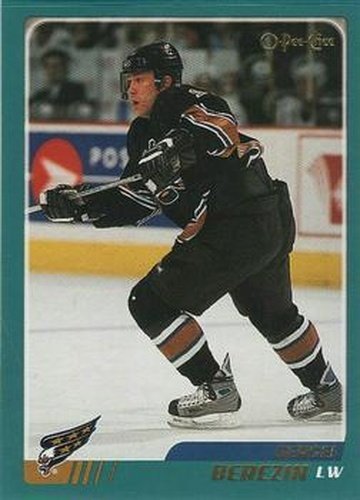 #259 Sergei Berezin - Washington Capitals - 2003-04 O-Pee-Chee Hockey