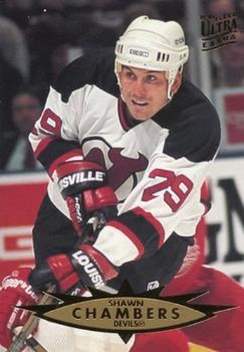 #259 Shawn Chambers - New Jersey Devils - 1995-96 Ultra Hockey