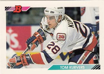 #259 Tom Kurvers - New York Islanders - 1992-93 Bowman Hockey