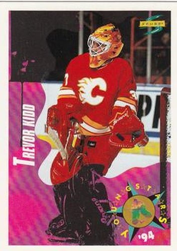 #259 Trevor Kidd - Calgary Flames - 1994-95 Score Hockey