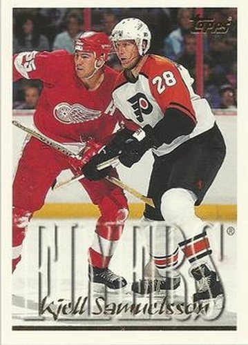 #259 Kjell Samuelsson - Philadelphia Flyers - 1995-96 Topps Hockey