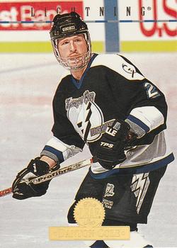 #259 Danton Cole - Tampa Bay Lightning - 1994-95 Leaf Hockey