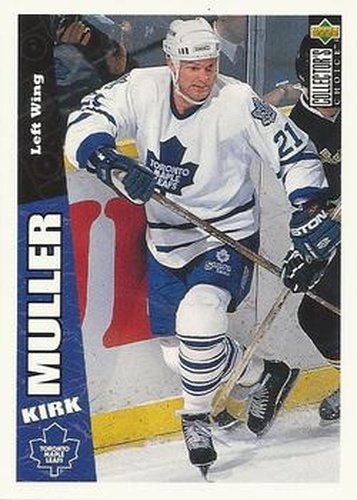#259 Kirk Muller - Toronto Maple Leafs - 1996-97 Collector's Choice Hockey