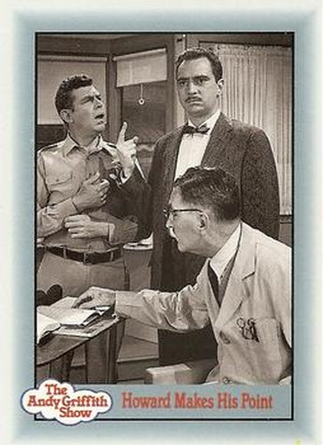 #259 Howard Makes His Point - 1990-91 Pacific The Andy Griffith Show