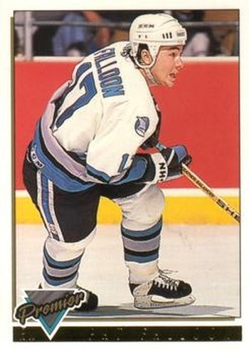 #259 Pat Falloon - San Jose Sharks - 1993-94 O-Pee-Chee Premier Hockey - Gold