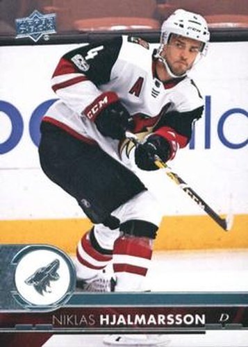 #259 Niklas Hjalmarsson - Arizona Coyotes - 2017-18 Upper Deck Hockey