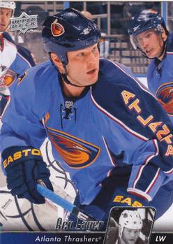 #259 Ben Eager - Atlanta Thrashers - 2010-11 Upper Deck Hockey