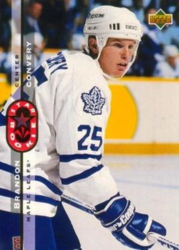 #259 Brandon Convery - Toronto Maple Leafs - 1994-95 Upper Deck Hockey