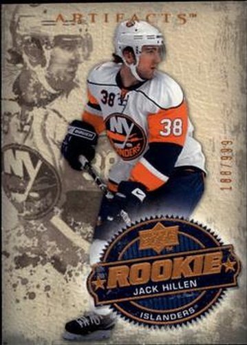 #259 Jack Hillen - New York Islanders - 2008-09 Upper Deck Artifacts Hockey