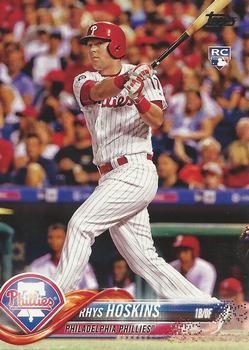 #259 Rhys Hoskins - Philadelphia Phillies - 2018 Topps Baseball
