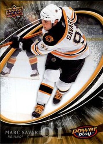 #25 Marc Savard - Boston Bruins - 2008-09 Upper Deck Power Play Box Set Hockey