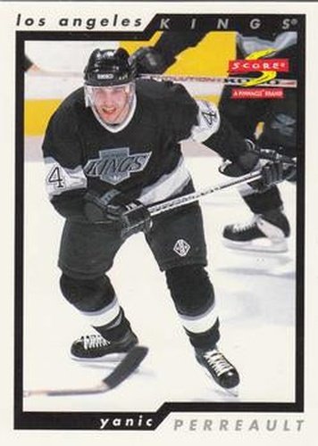 #25 Yanic Perreault - Los Angeles Kings - 1996-97 Score Hockey